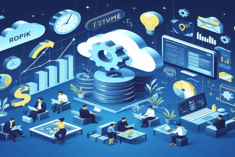 Illustration of Google Privacy Sandbox components like FLoC and Trust Tokens, showcasing their role in enhancing user privacy and enabling effective ad targeting.